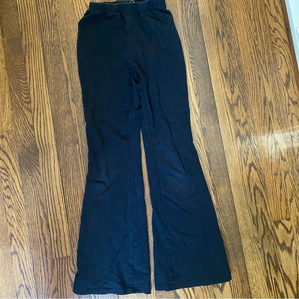 SHEIN Black Flare Women's Pants